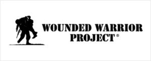 Wounded Warrior Project logo with soldier silhouette.